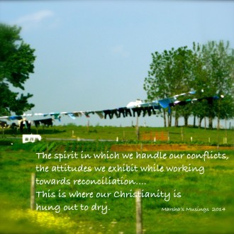 Hanging Our Christianity Out to Dry