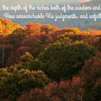 A Doxology – Praise to Our God