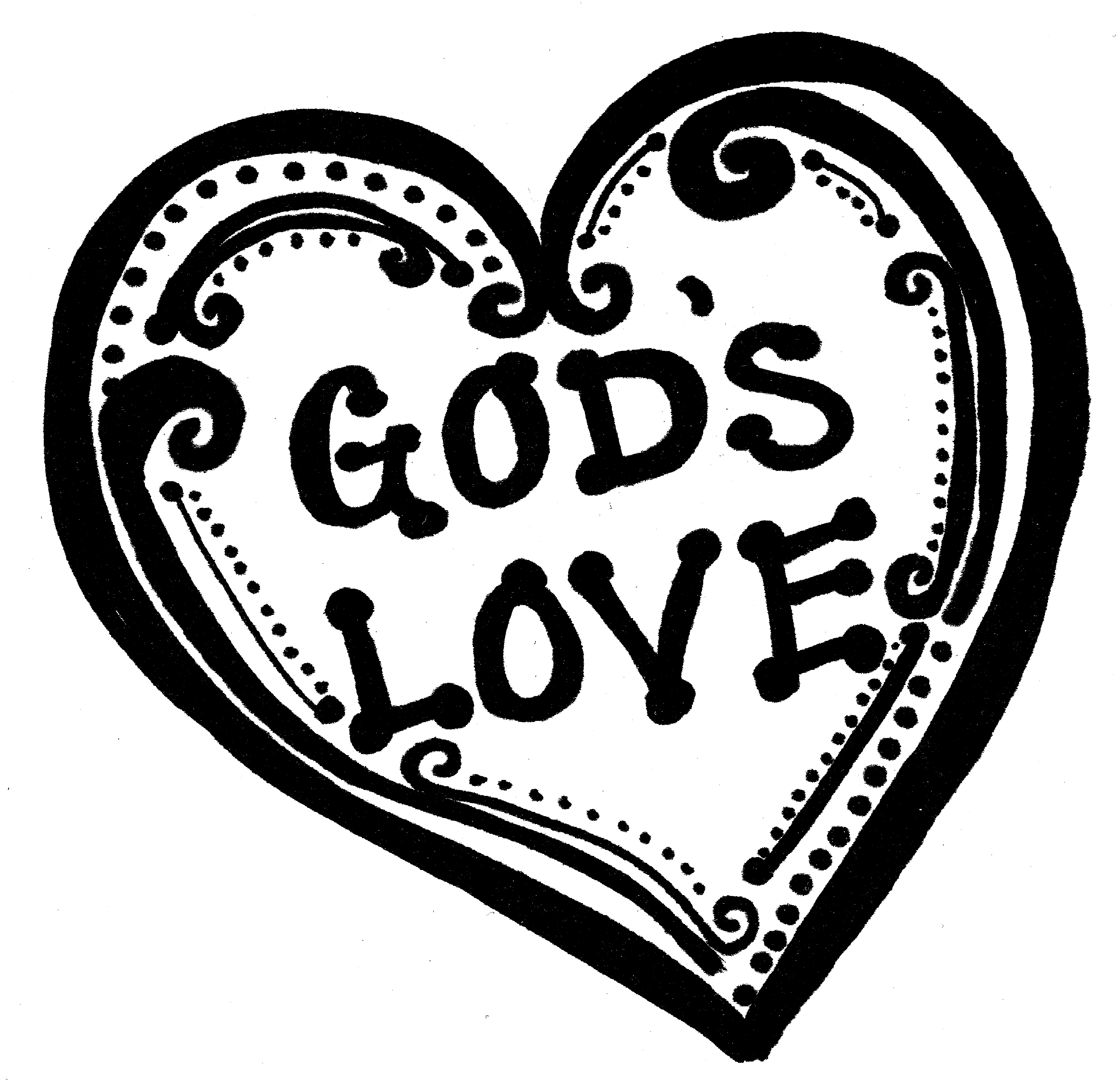 God Is Love Clip Art