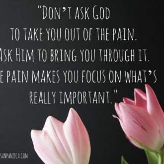 Purpose in the Pain